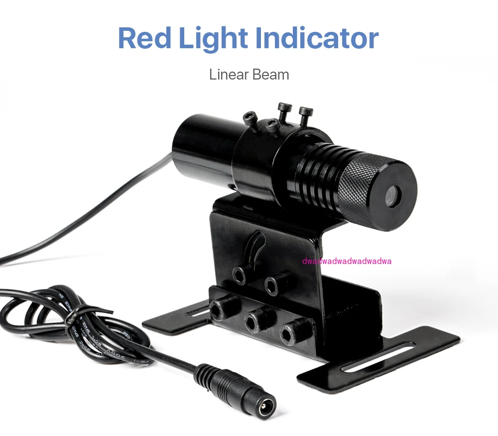 

650nm Red Light Indicator Linear Beam 25*110mm & 12*40mm 5V Adjustable Laser Beam Module for Stone Cutting Machine