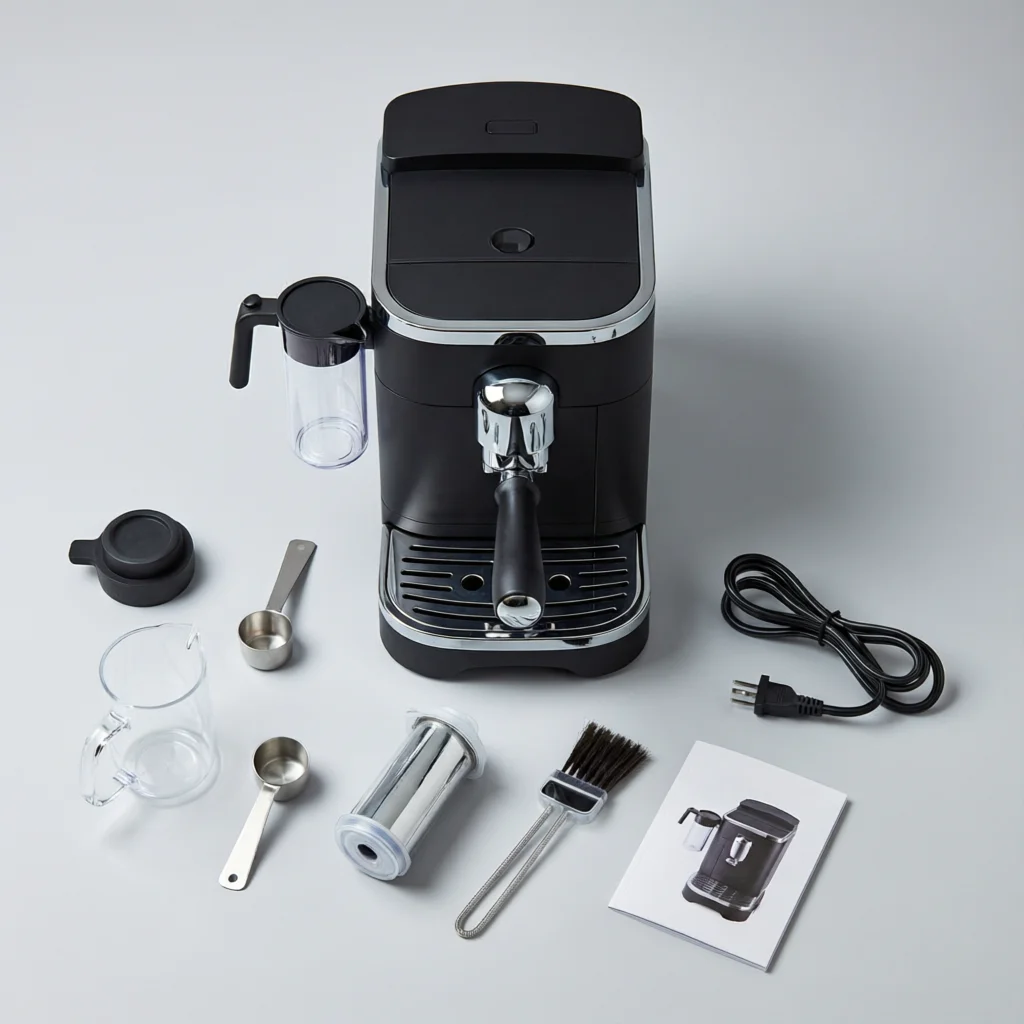 One Touch Screen  Multifunctional Automatic Espresso Coffee Maker Profesional Coffee Machine With Milk Frother