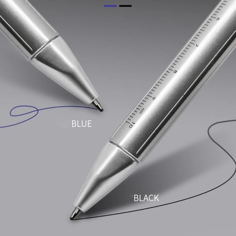 Bolígrafo 2 en 1 y calibrador Vernier para mediciones precisas para carpinteros, para hombres, mujeres, ingenieros, carpinteros