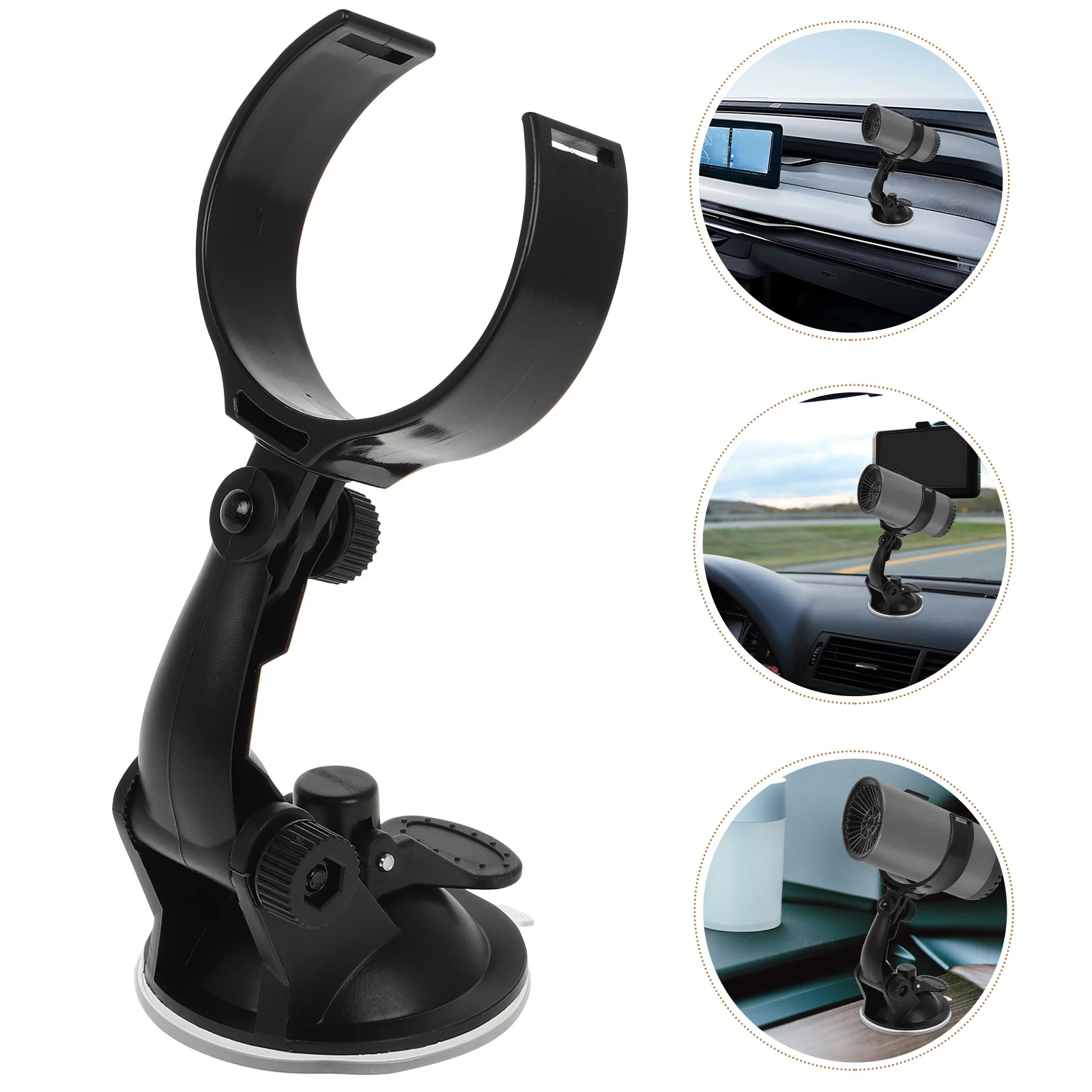 

Car Heater Suction Cup Platform for Auto Defroster Quick Warmth Defrost and Function Universal Mount for Dashboard