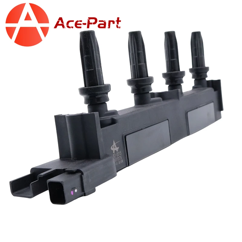 

597075 Катушки зажигания для Peugeot 206 307 406 407 806 Citroen C4 C5 C8 XSARA EVASION JUMPY 2.0L Запчасти Аксессуары для двигателя UF692