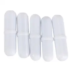 5 Pcs Laboratory Magnetic Bar Cylindrical Magnetic Stirrer Rod Magnetic Stirrer- Mixer Stir Bars Magnetic Stirrer for Chemistry