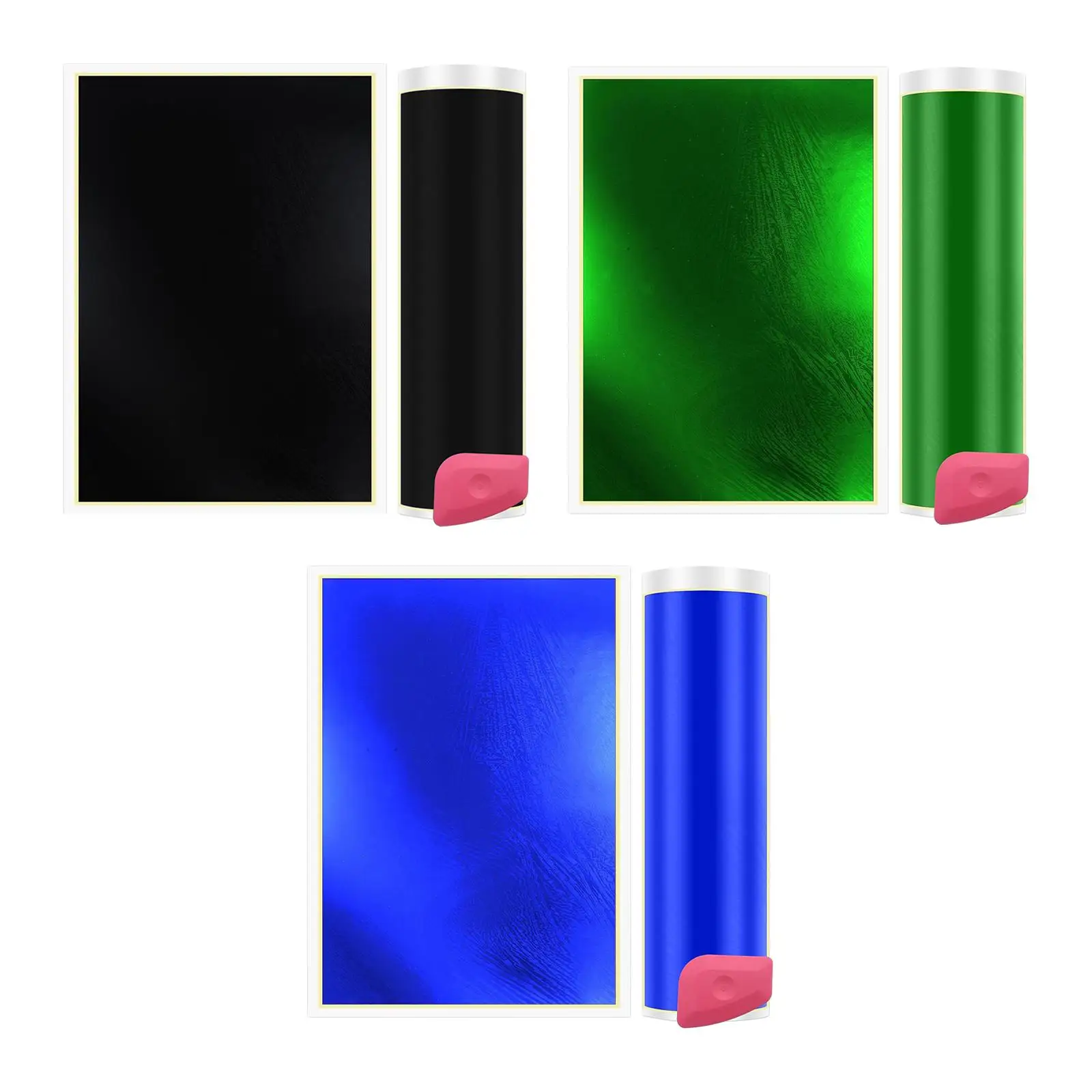 Engraving Marking Paper Focusing Paper Sturdy Fittings Engraver Color Paper for Cutting Plexiglass Cups Metal Glass