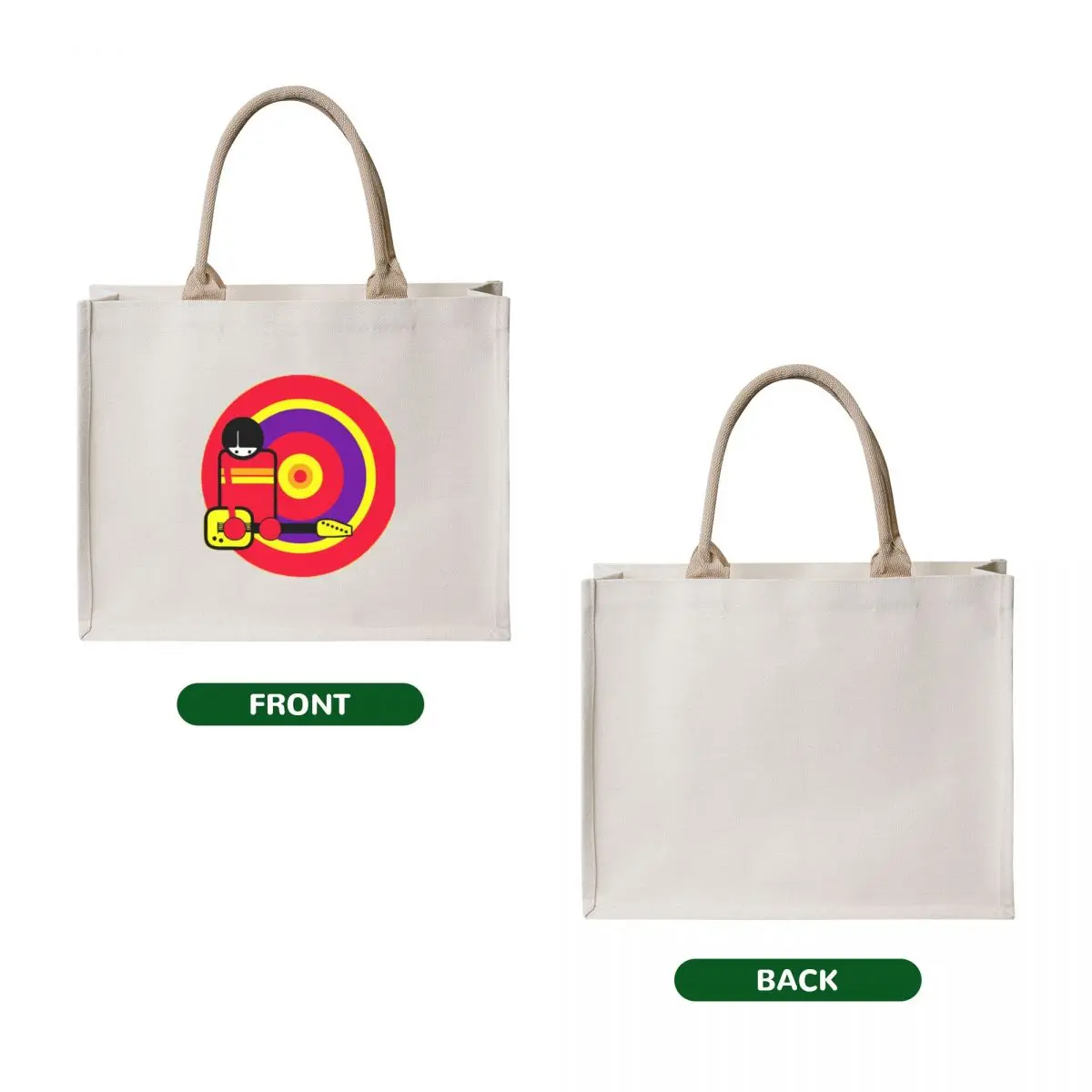 Super 8 Tote Bag tote men bags woman 2025 custom canvas