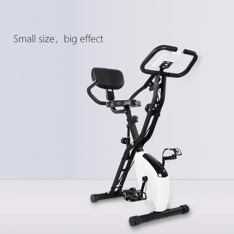 Bicicleta estática magnética plegable para uso doméstico, bicicleta de Fitness reclinable para interiores, bicicleta X en venta