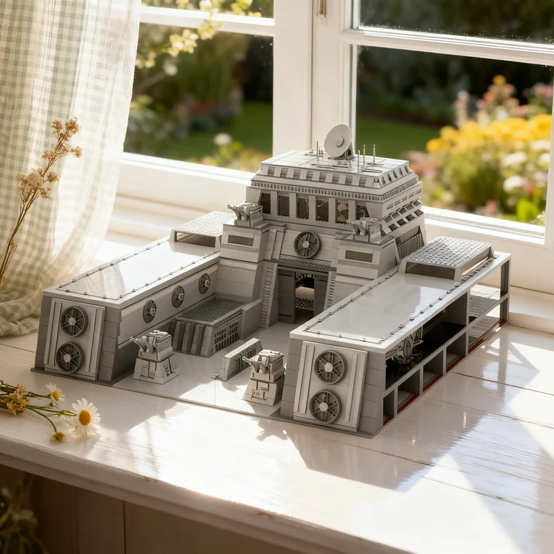 

10769 деталей MOC SW: Модель имперской базы для звездных битв, конструктор, подарок, креативный коллекционный декор, премиум-класс для взрослых и детей