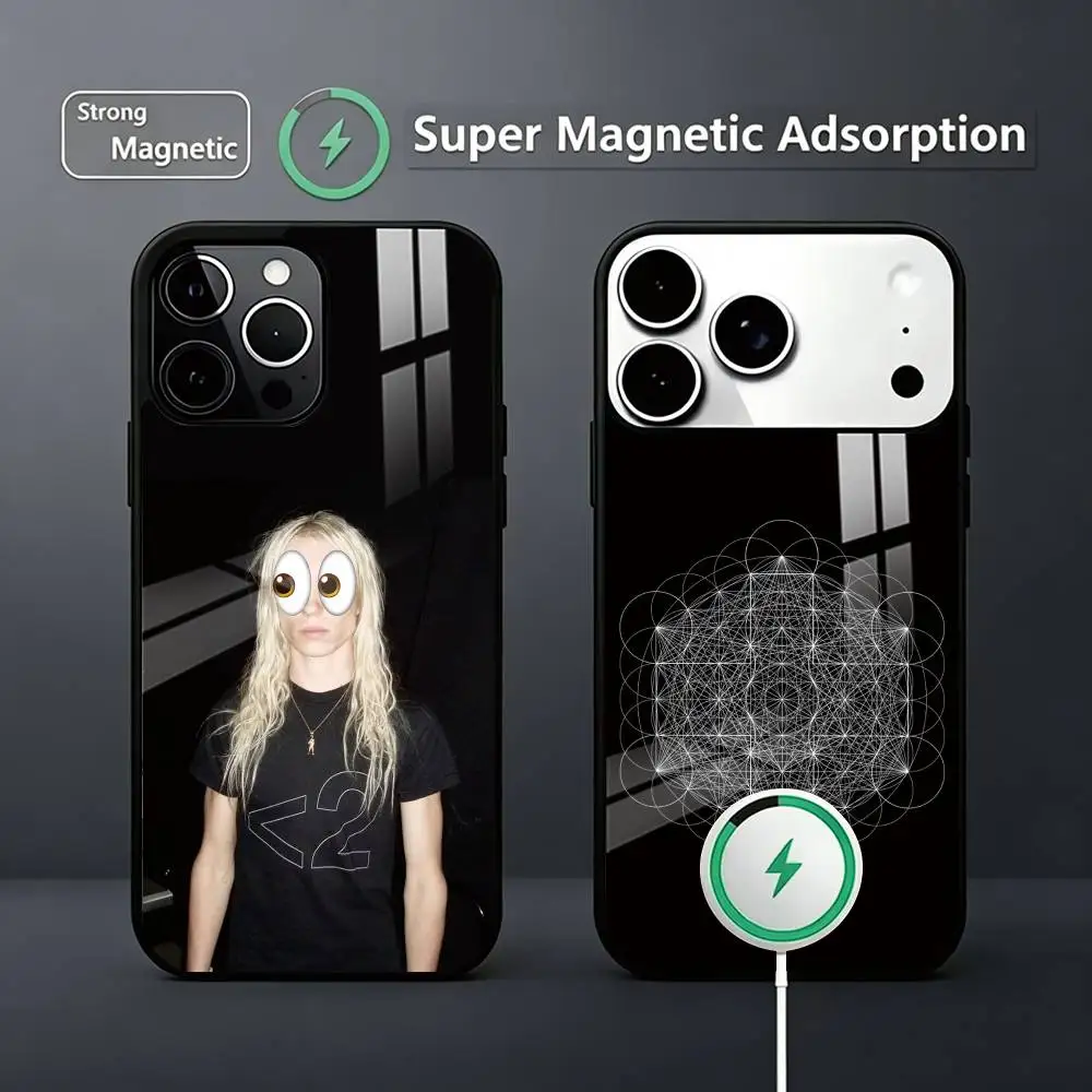 

Singer 2hollis Albums Phone Case For iPhone17,16,15,14,13,12,11 Plus,Pro Magnetic Supports Magnetic Wireless Charging