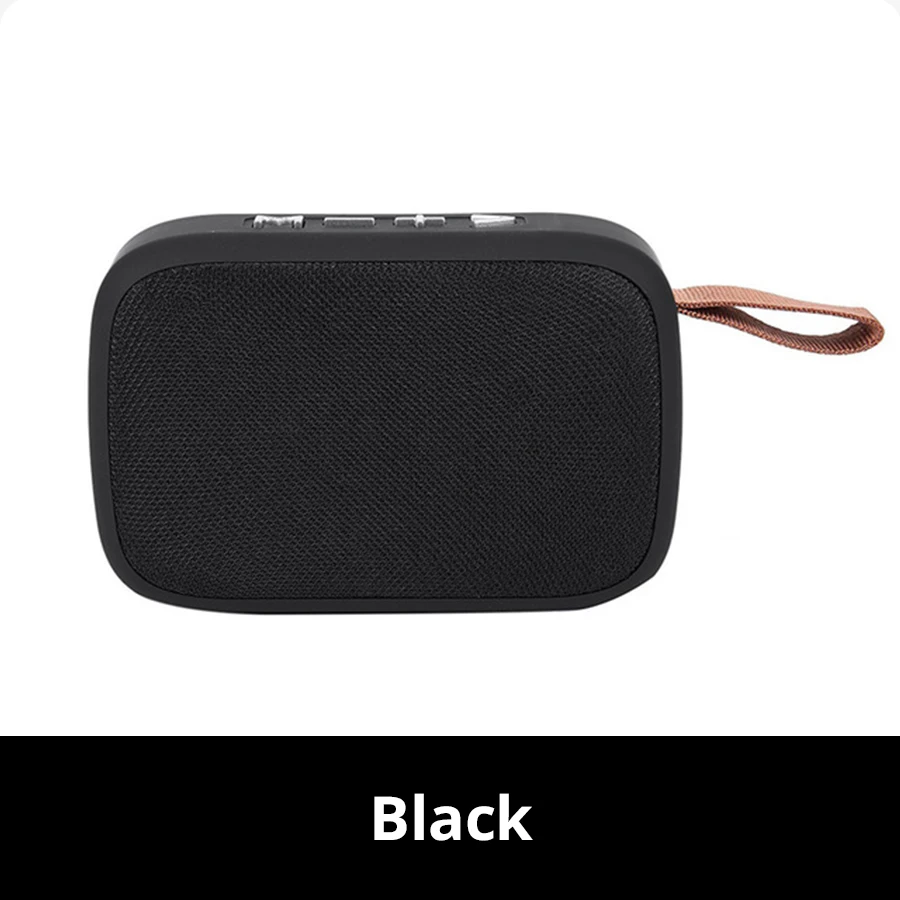 Fabric Speaker Bluetooth5.0  Wireless Connection Portable Outdoor Sports Audio Stereo Support Tf Card Mobile Phone Universal