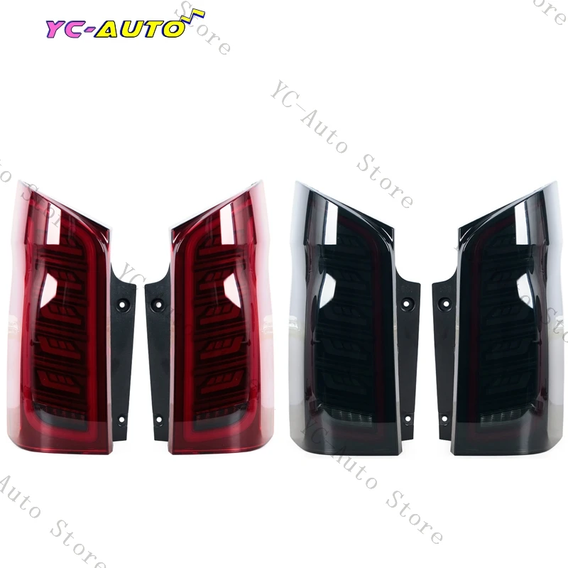 For Mercedes-Benz Vito W447 V260 V250 V220 2014-2021 LED Rear Tail Light Dynamic Turn Signal Lamp Brake Light Car Accessories