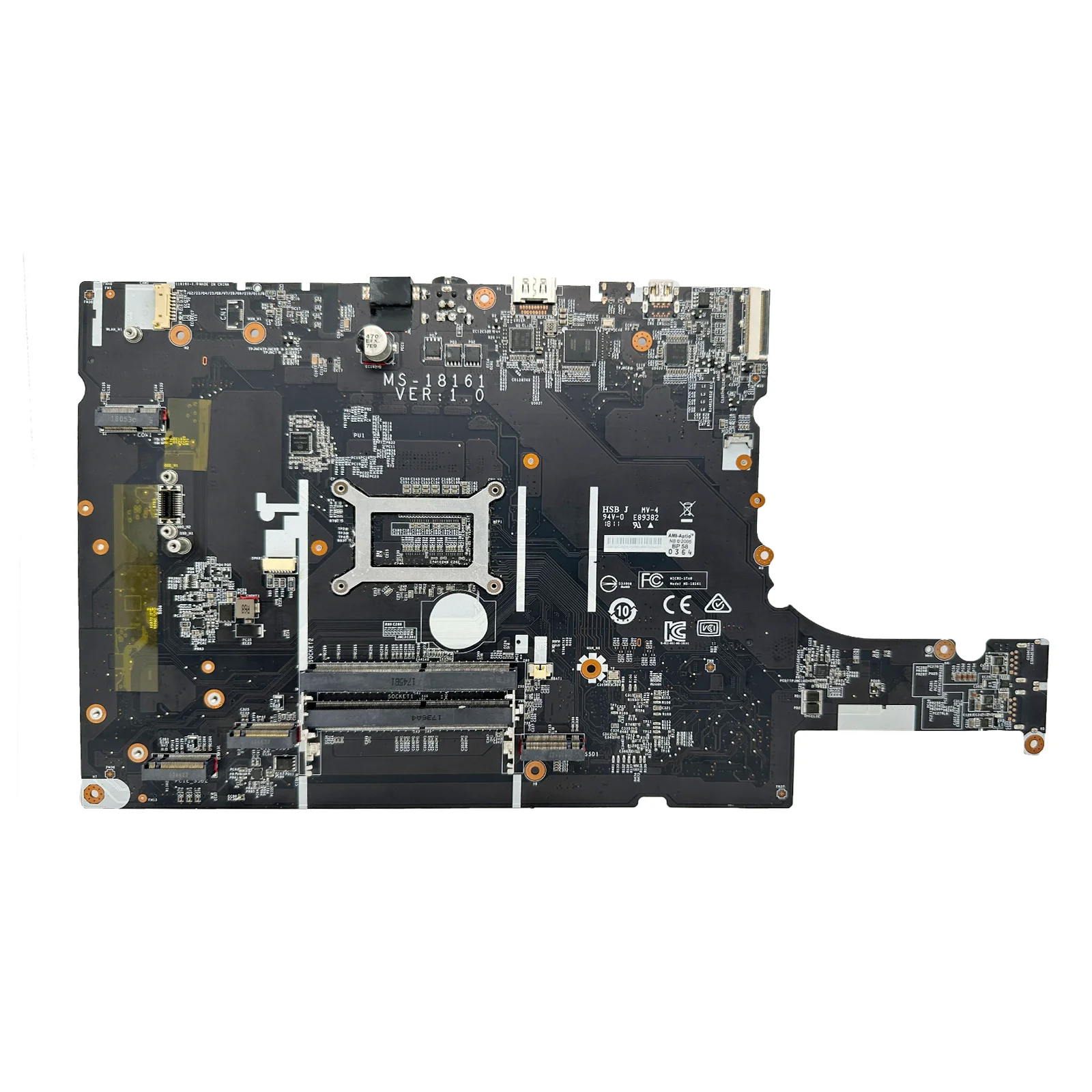 KEFU Mainboard For MSI MS-18161 GT82 MS-1816 Laptop Motherboard I5 I7 8th Gen VER:1.0 MAIN BOARD 100% TEST OK