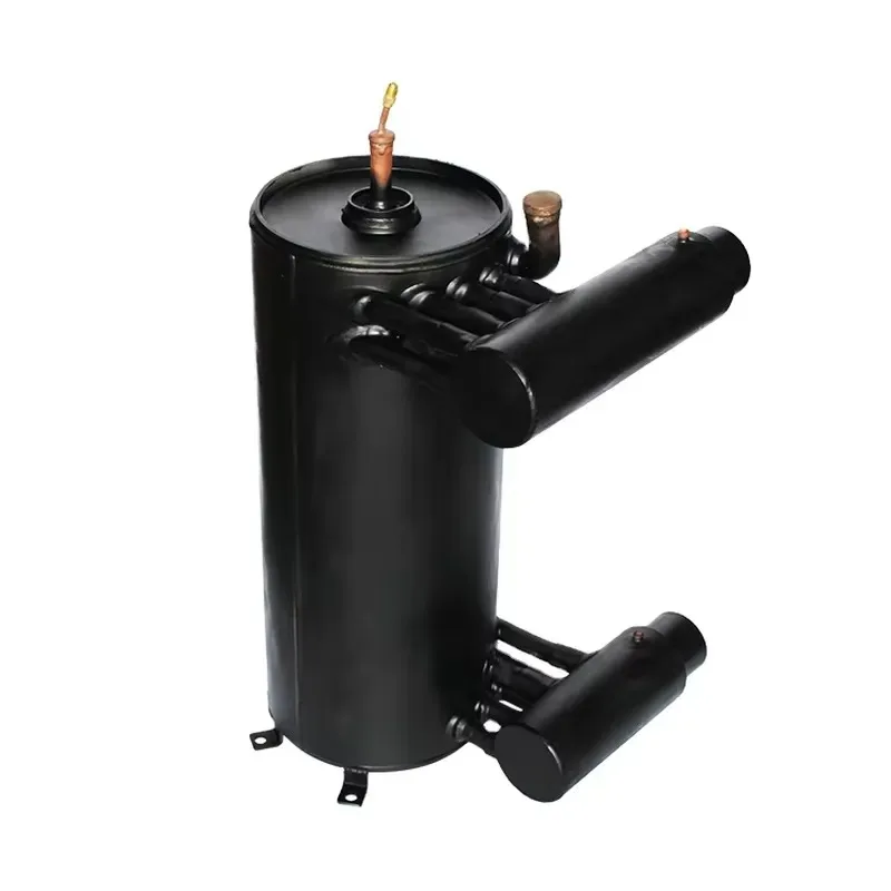 For Industrial Heat Pumps Safe Double Wall Tube Evaporative Air Cooler R134a Cooler for Drinking Water Industrial Heat