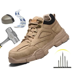 Scarpe antinfortunistiche maschili Sneakers da lavoro stivali antinfortunistici da lavoro indistruttibili scarpe invernali da uomo scarpe con punta in acciaio scarpe antinfortunistiche sportive Dropshipping