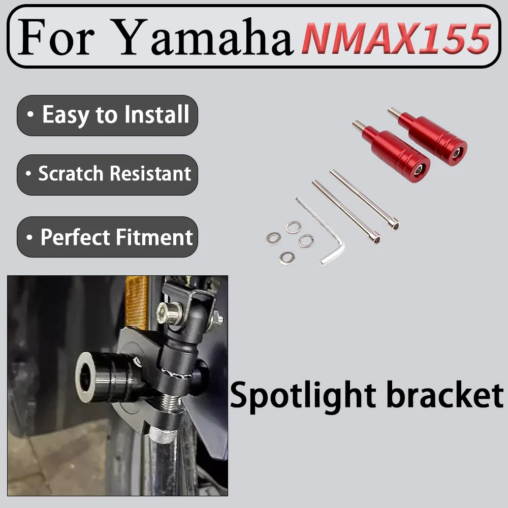 For Yamaha NMAX155 Modified Bracket Precision-Molded Mudguard Base Fit Minimal Installation Required Motorcycle Accessory
