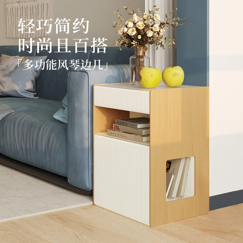 Sofa side cabinet, small coffee table corner, small side cabinet, mini bedside table