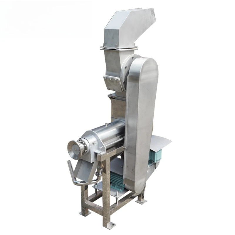 

Large industrial spiral juicer, peach crushing, mango automatic juicing equipment