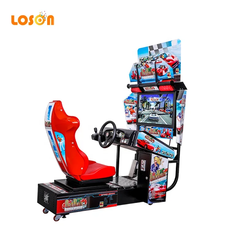 

32 42 inch hd screen electronic driving outrun double 2 player simulator coin operated arcade car racing game machine