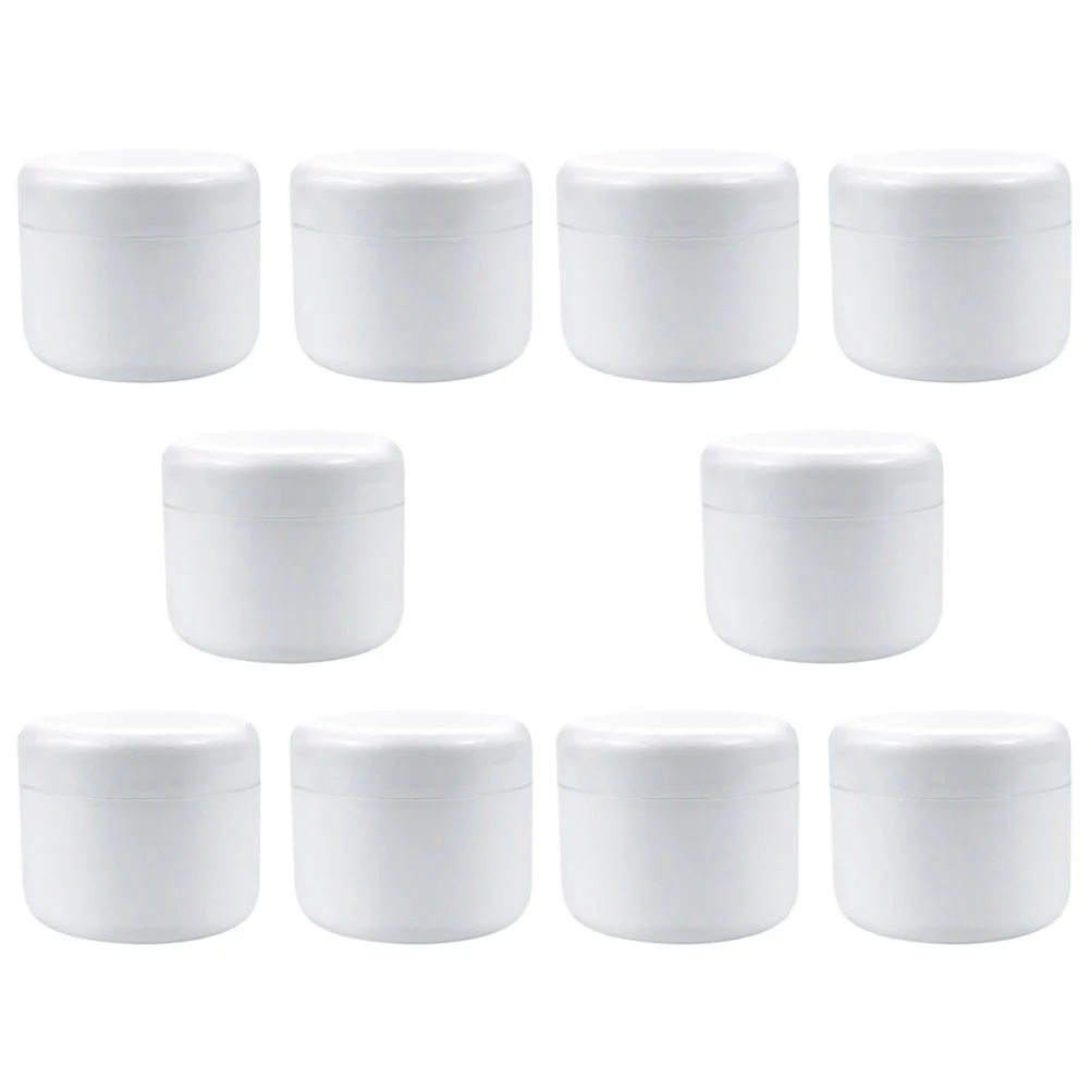 

10 Pcs Cream Bottles Convenient Empty Sub Portable Women Outdoor Makeup Refillable Boxes Pp