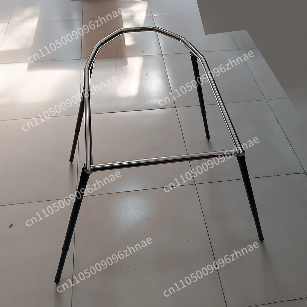 New stainless steel frame bait boat frame with retractable carbon fiber legs, fishing boat bracket