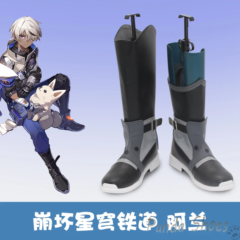 

Arlan Honkai: Star Rail Cosplay Shoes Anime Game Cos Long Boots Comic Cosplay Costume Prop Shoes for Con Halloween Party