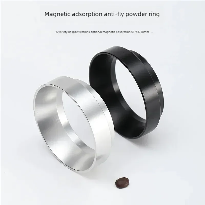 Coffee Dosing Ring Magnetic 51MM 53MM 58MM For Delonghi Breville Portafilter Espresso Accessories Barista Funnel Tool Coffeeware