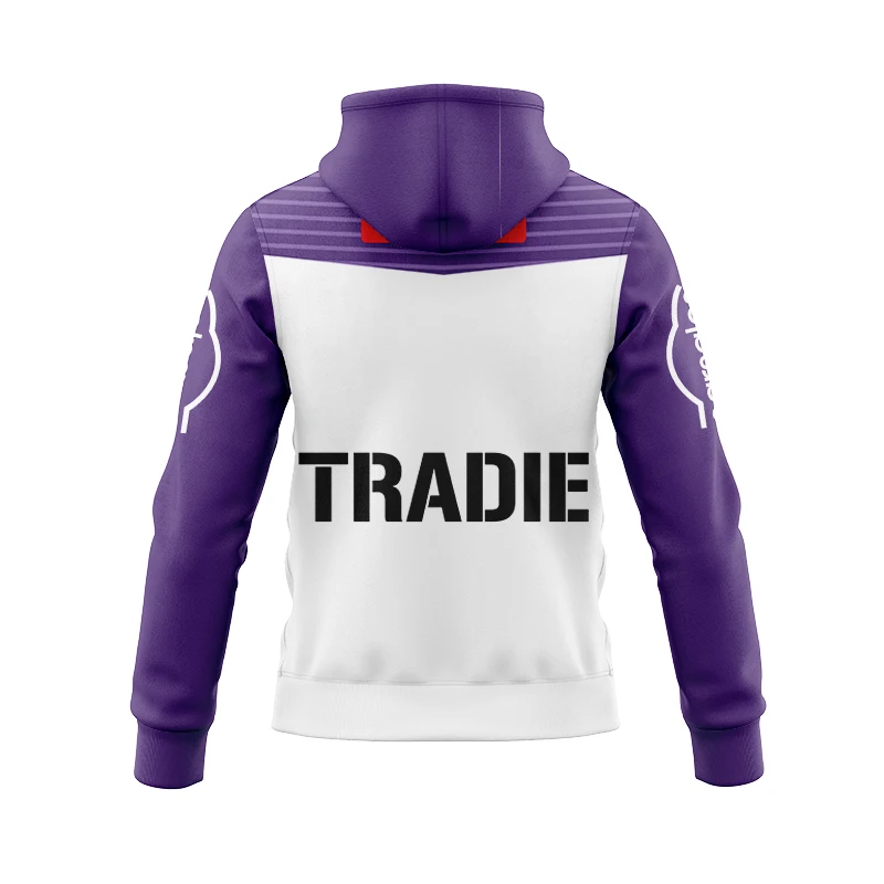 Zip Hoodie MELBOURNE STORM 2024 REPLICA MEN’S HOME JERSEY(Custom name and number )