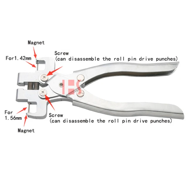 Locksmith Blade Spring Lock Flip Key Pin Disassembly Pliers Car Repair Tools