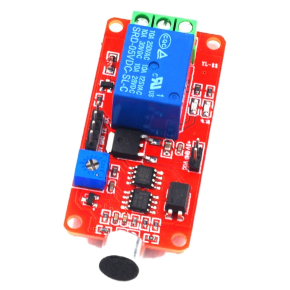 

12V Voice Control Switch Relay Corridor Delay Induction Switch Sound Detector Relay Module Sound Relay Board