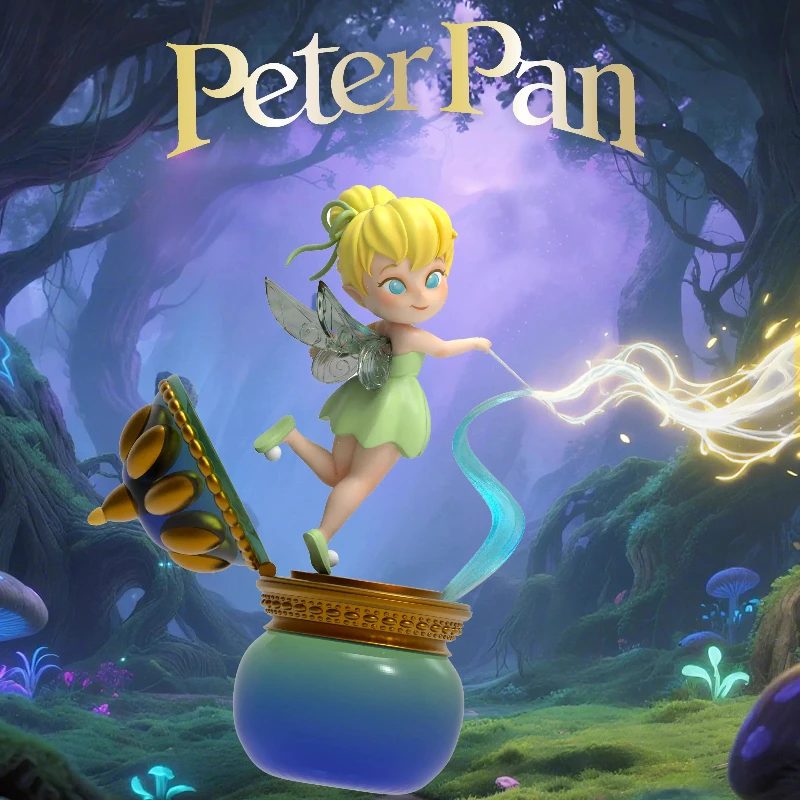 

PeterPan Lost Treasure Series слепая коробка милая аниме-фигурка Mystery Box сумка-сюрприз коллекционная ПВХ настольный декор игрушки подарок для девочки новый