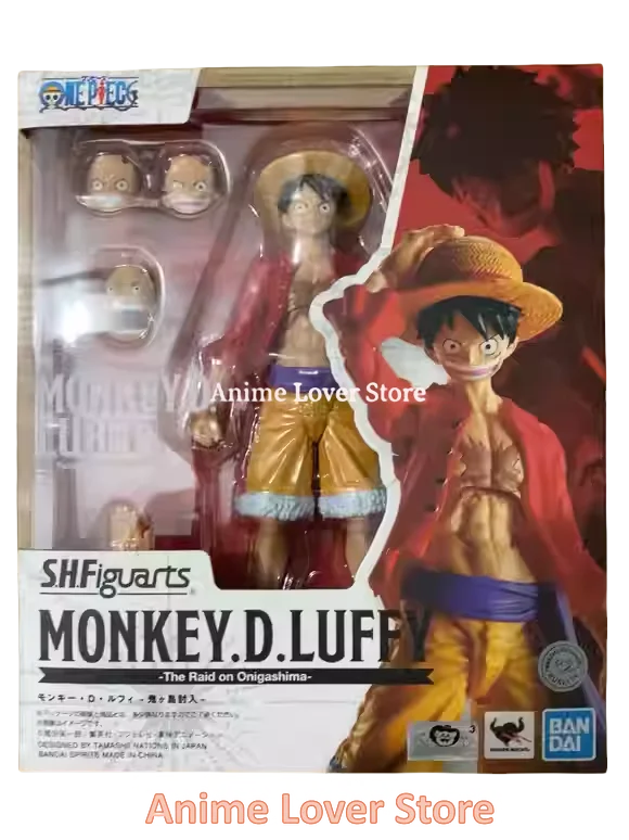 Bandai SHFiguarts SHF ONE PIECE figura de Anime Luffy juguetes originales