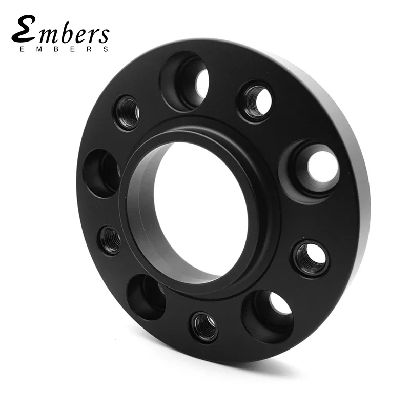 Embers Nut Wheel Spacers For Mercedes Benz BMW G05 G20 G21 Audi PCD 5x112 CB 66.6mm Wheel Hub Widening Forged Aluminum 1 Piece