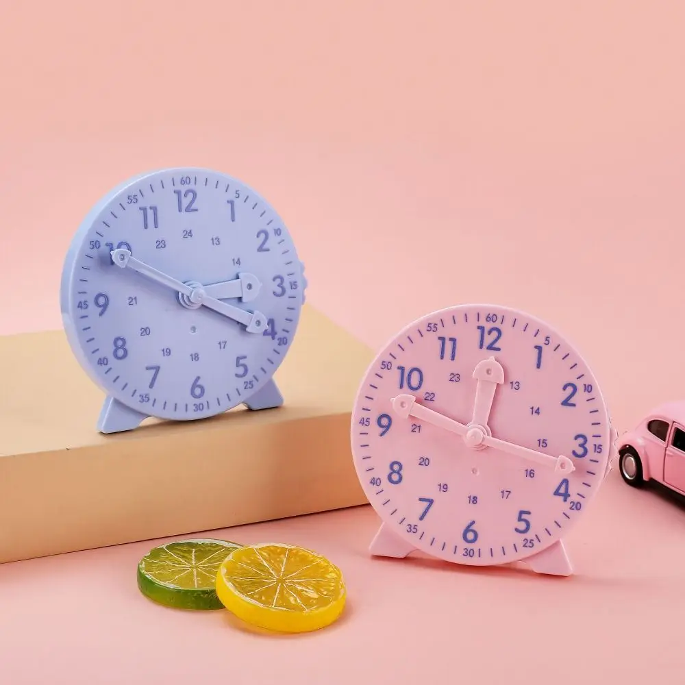 Mini Three-pin Linkage Clock Simulation Simple Teaching Clock Model Cute Mathematics Recognition Clock Elementary Students