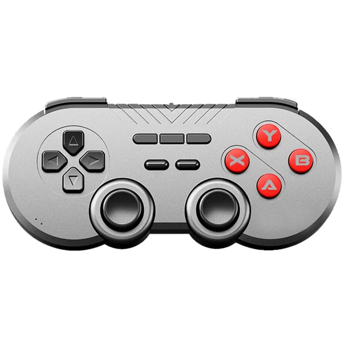 Mini Retro Pocket Wireless Game Controller 2.4G Bluetooth Gamepad with Customizable Controls for Switch PC Laptop TV