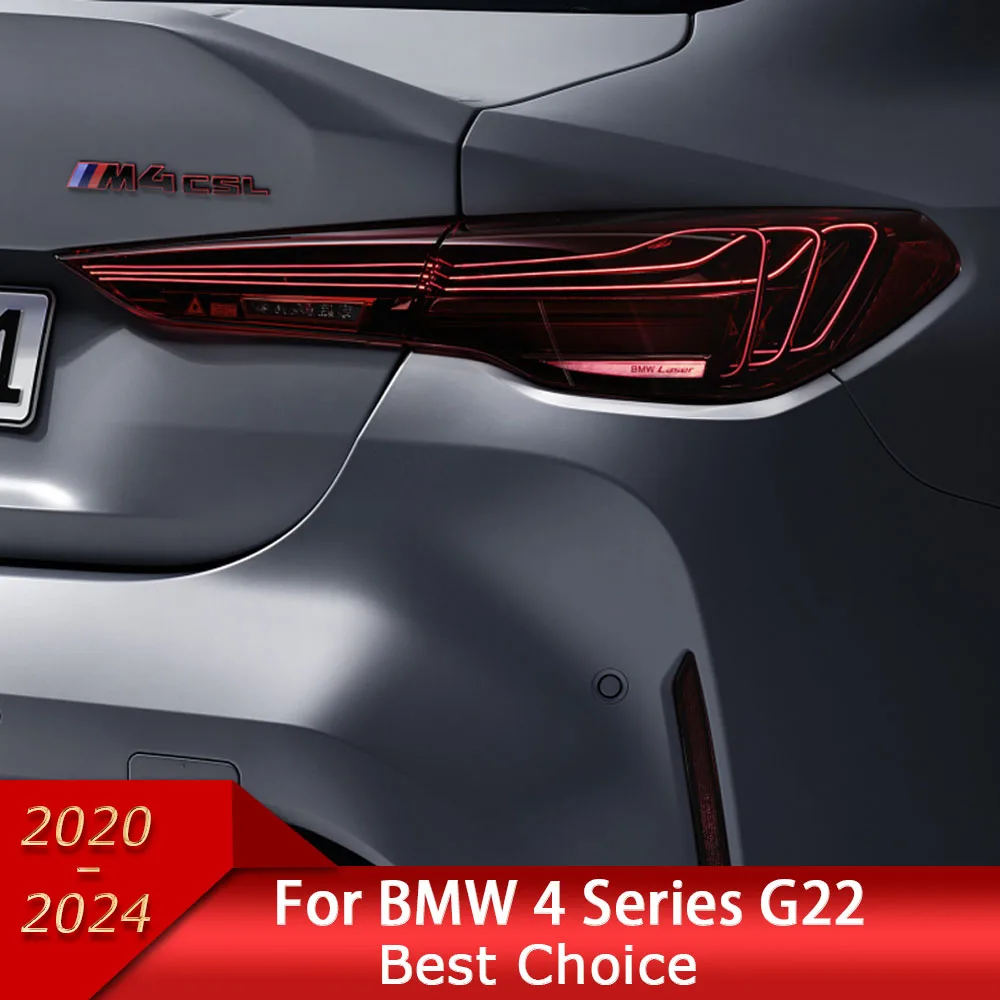 Dla BMW G22 4 serii 2021-2023 420i 430i M440i tylne światło LED modernizacja najnowsza konstrukcja CSL akcesoria do montażu świateł tylnych