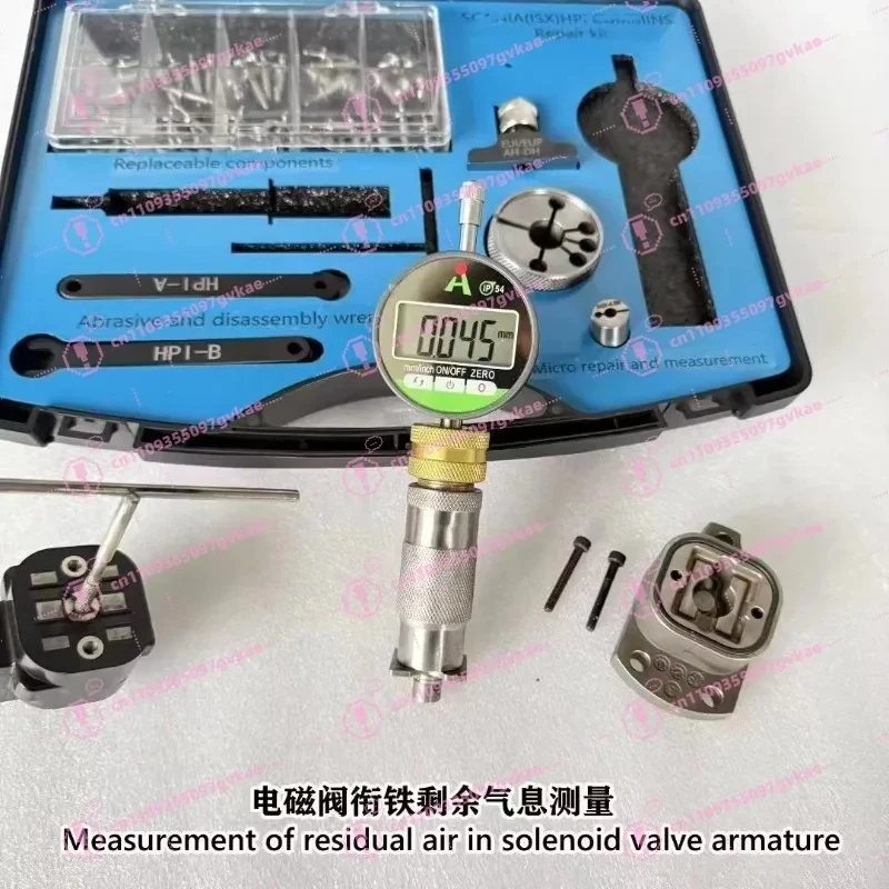 ForCummins Injector XPI HPI Actuator Armature Dynamic Measurement Spool Repair ToolSet