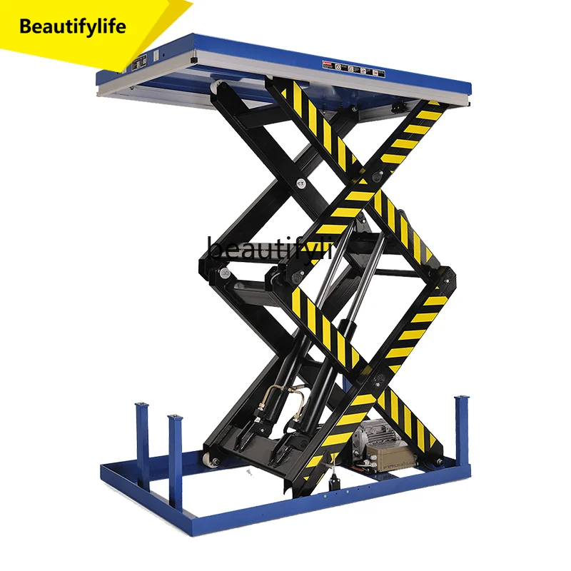 

X18 Electric hydraulic scissor lift platform Small manual mobile household barrier-free lift Car lift