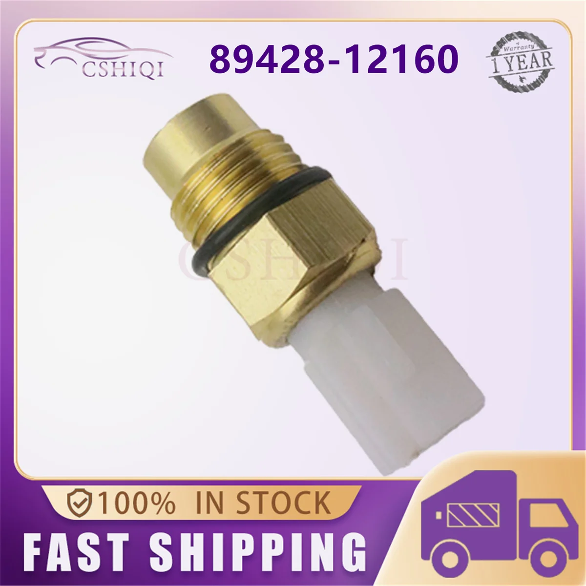 89428-12160 interruptor del Sensor del ventilador del refrigerante del radiador 8942812150 para Chevrolet Prizm Geo Prizm Toyota Corolla Tercel Paseo 1993-2000