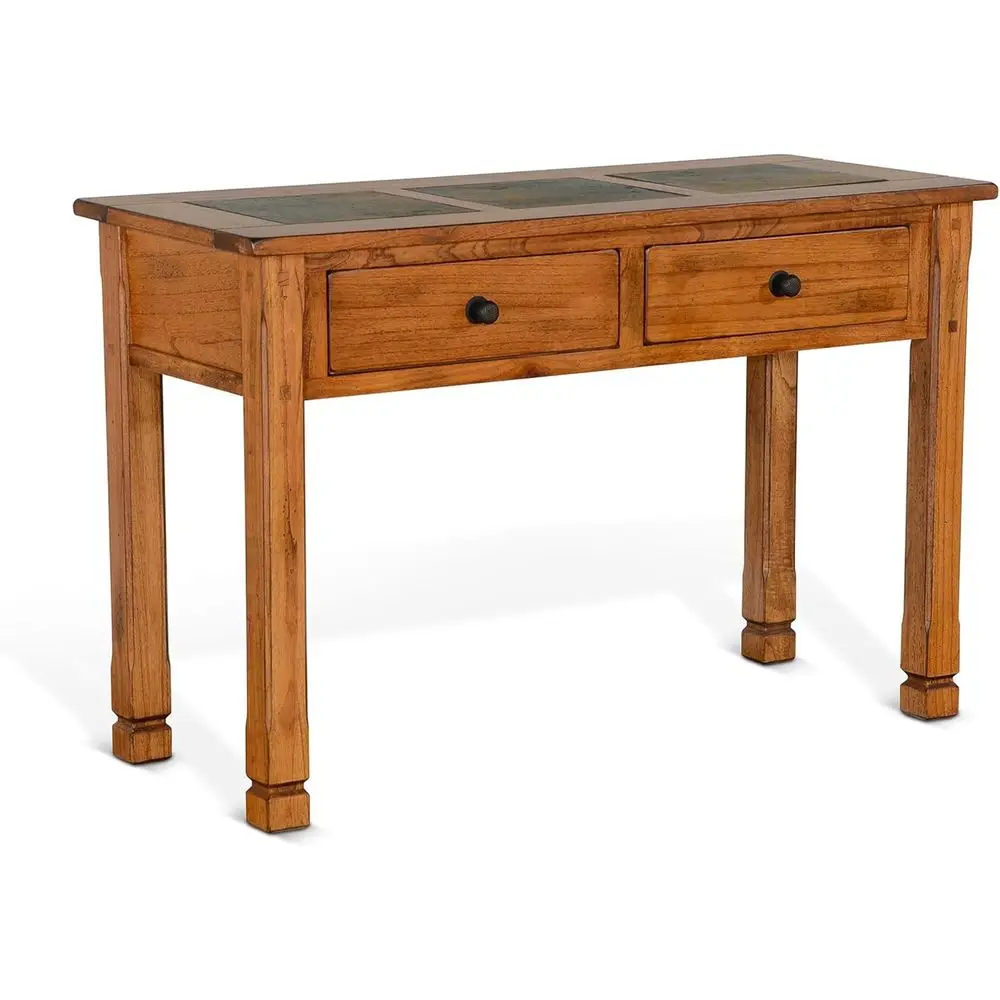 

48 Inch Rectangular Inlay Dining Table in Brown