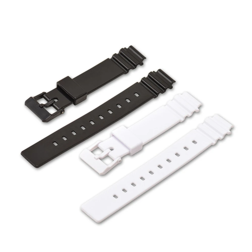 Resin Watch Strap Watchband for Casio LRW-200H 14mm Sport Waterproof Diver Women Glossy Replace Bracelet Watch Band Belt