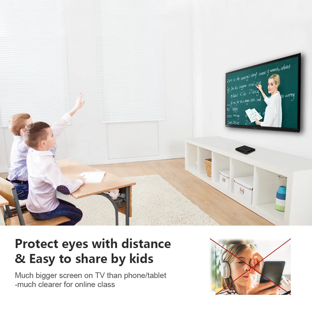 XGODY TV Box 8K Plus TV Box AndroidTV 10 Netflix 1GB8GB Wifi6 BT5.0 رباعي النواة H313 HDMI 2.0 LAN WIFI Netzwerk Media Player #3