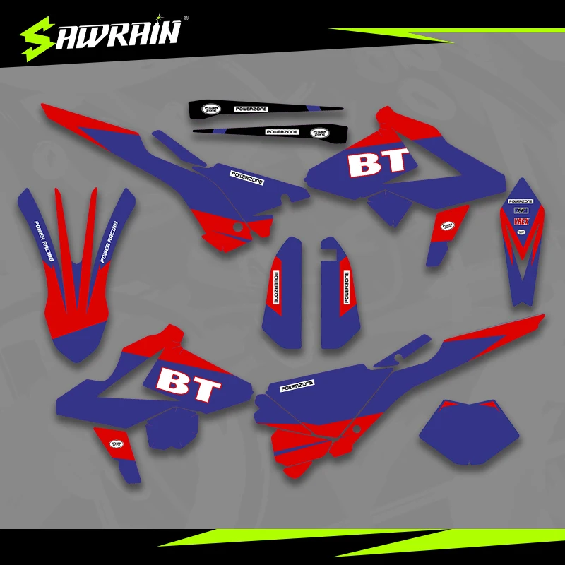 

Sawrain Motorcycle Graphics Backgrounds Decal Stickers Kits for BETA 18-19 BETA RR 02