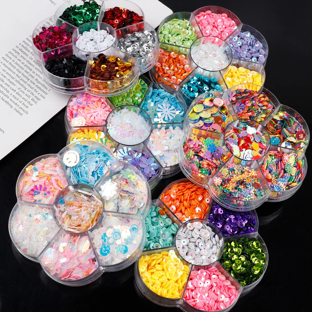 

Random Mix Scale Sequin PVC Paillettes For Wedding Decoration Sewing Handcraft DIY Lentejuelas Accessories F0620