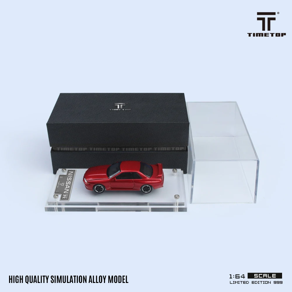 

TimeTop&TimeMicro 1:64 Nissan Gtr r32 Metal Red - Gift Box Edition Collection Limited Edition alloy model