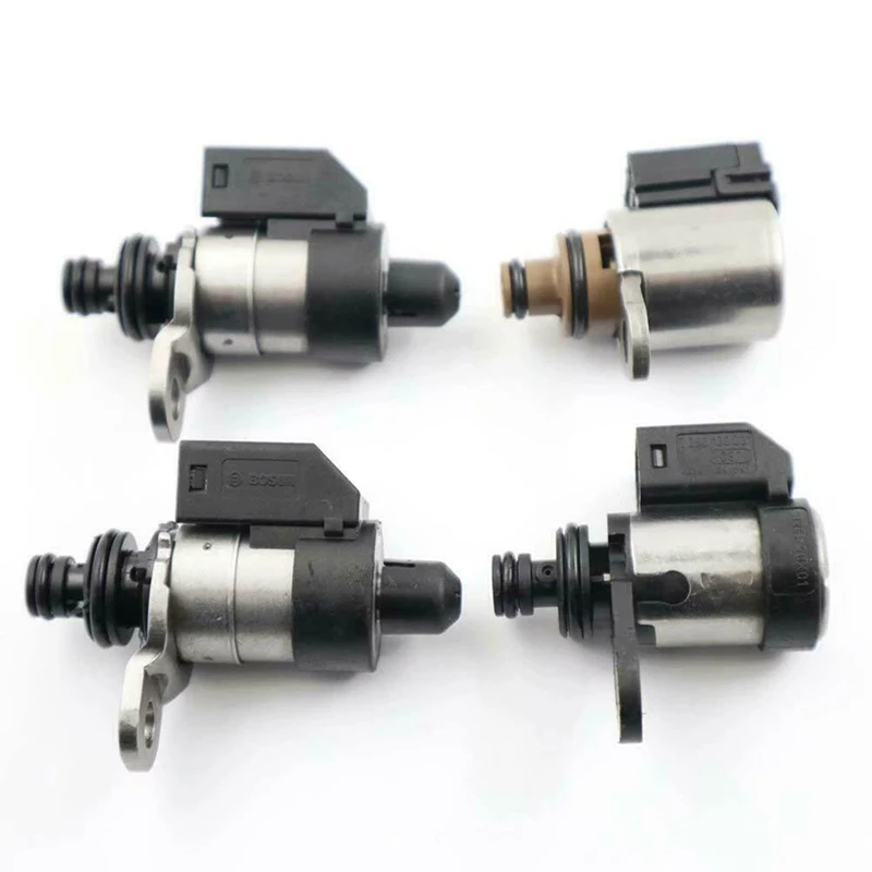 8PCS Transmission Solenoid Kit 5EAT For 5-Speed Subaru Exiga Impreza Legacy Outback Forester Tribeca 31705-AA430