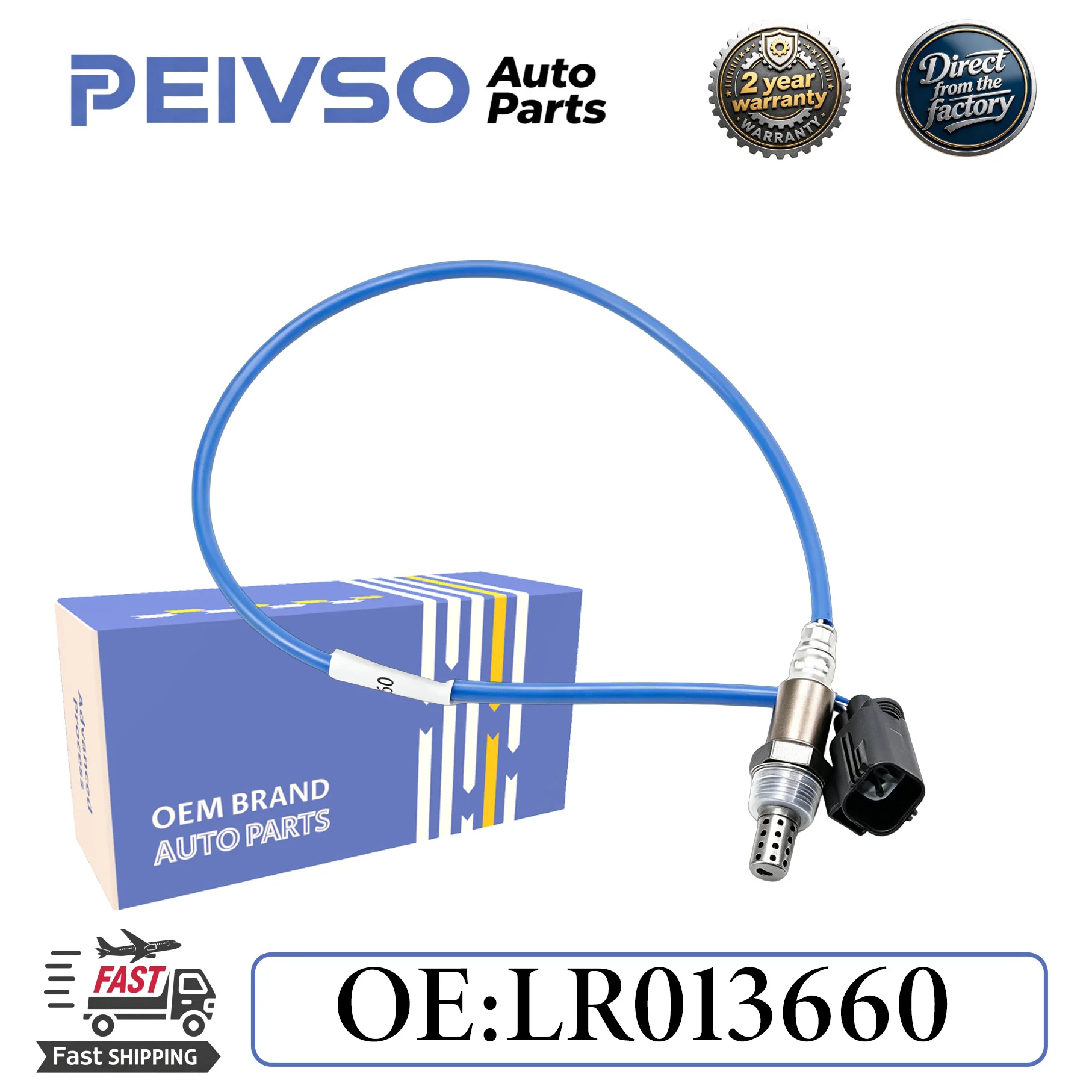 PEIVSO LR013660 Downstream Oxygen Sensor for LAND ROVER DISCOVERY IV 5.0L 2009- RANGE ROVER III L322 SPORT L320 5.0 V8