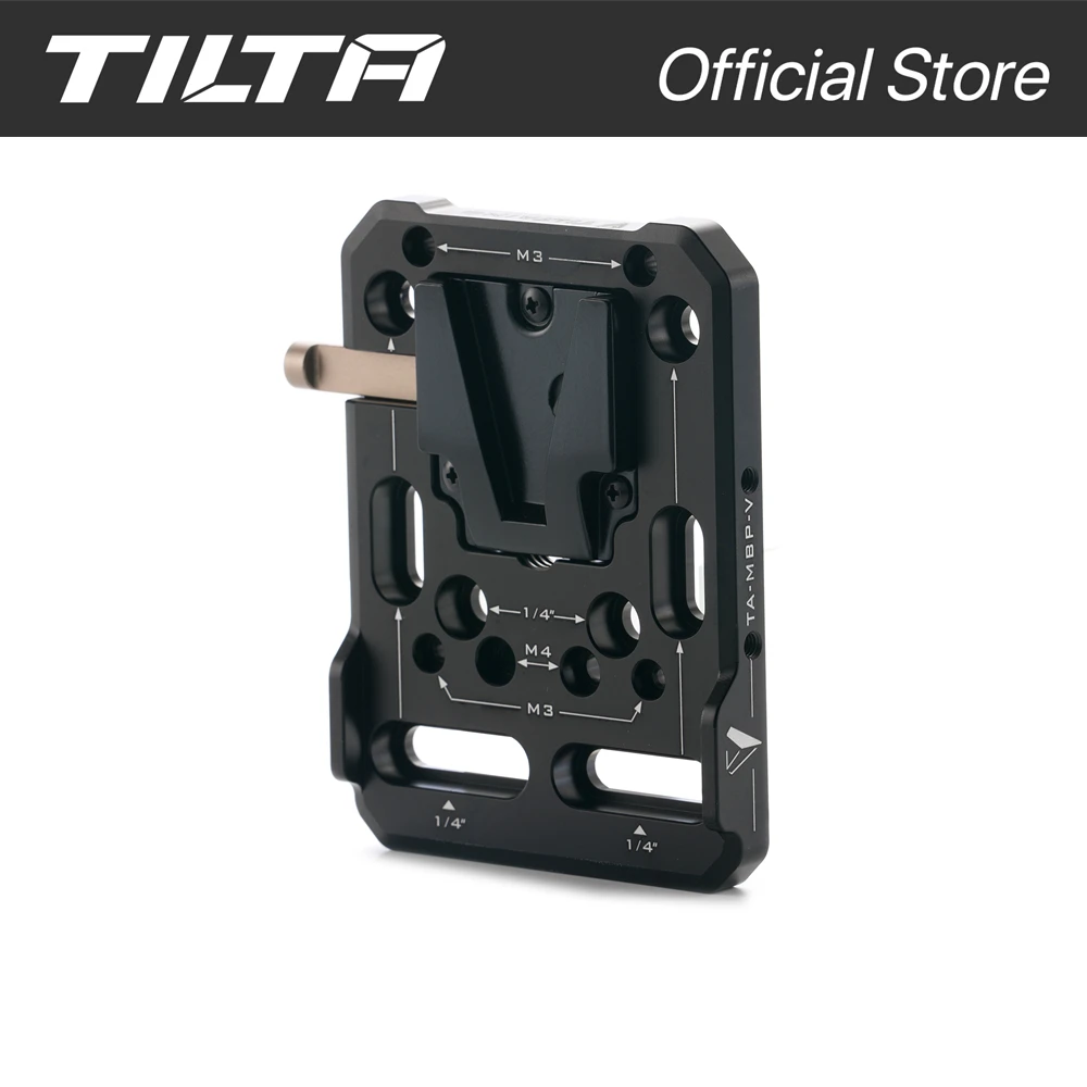 TILTA Pocket V-Mount Battery Plate for DSLR Cameras V mount Plate TA-PBP-V Photo Studio Kit accessory