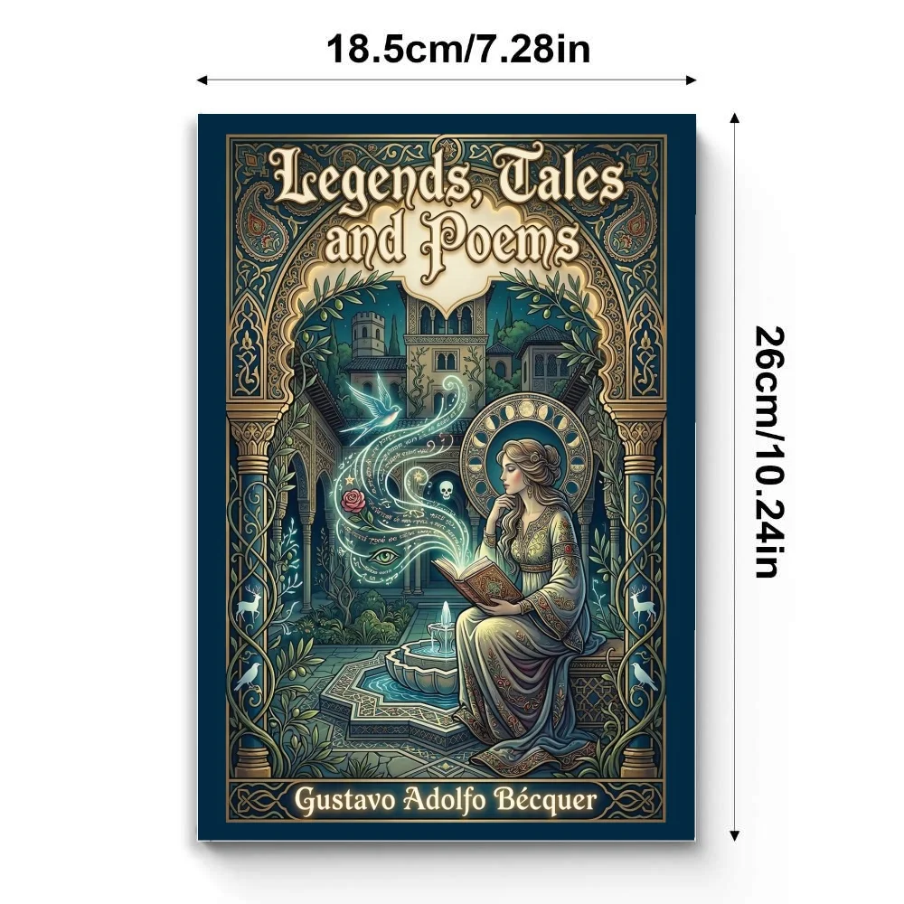 Legends, Tales and Poems (Spanish Edition) by Gustavo Adolfo Bécquer — Romantic Classics in Spanish, Gothic Folklore