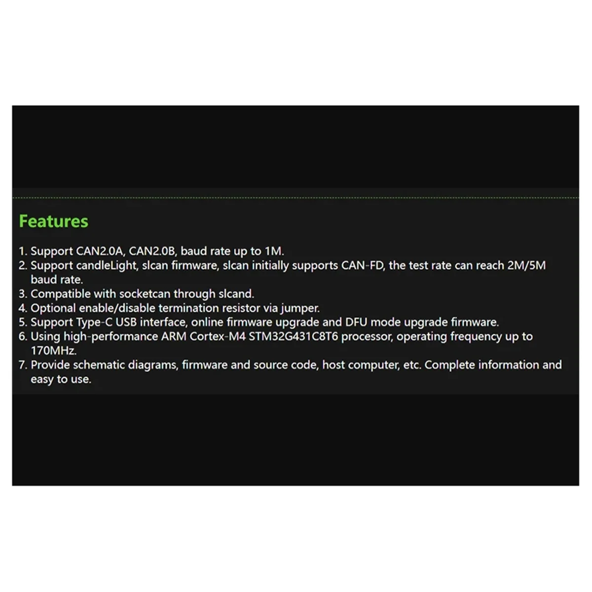 

Новый CANable V2.0 Pro CANbus трансивер USB-адаптер анализатора протокола PCAN Последовательный контроллер CAN2.0