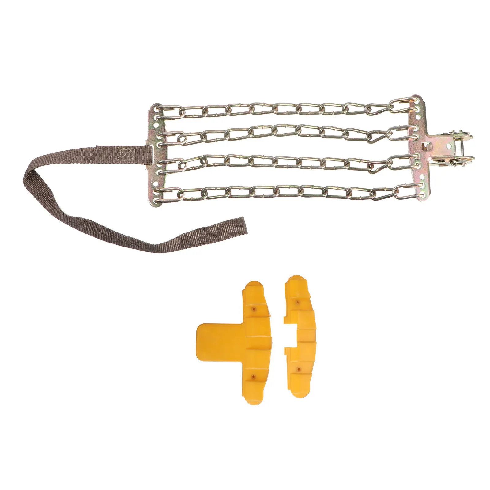 Professional Snow Chain for Suv Car Truck Winter Anti-Skid Tire Chains with Balance Design Automatic Tightener Wear-Resistant