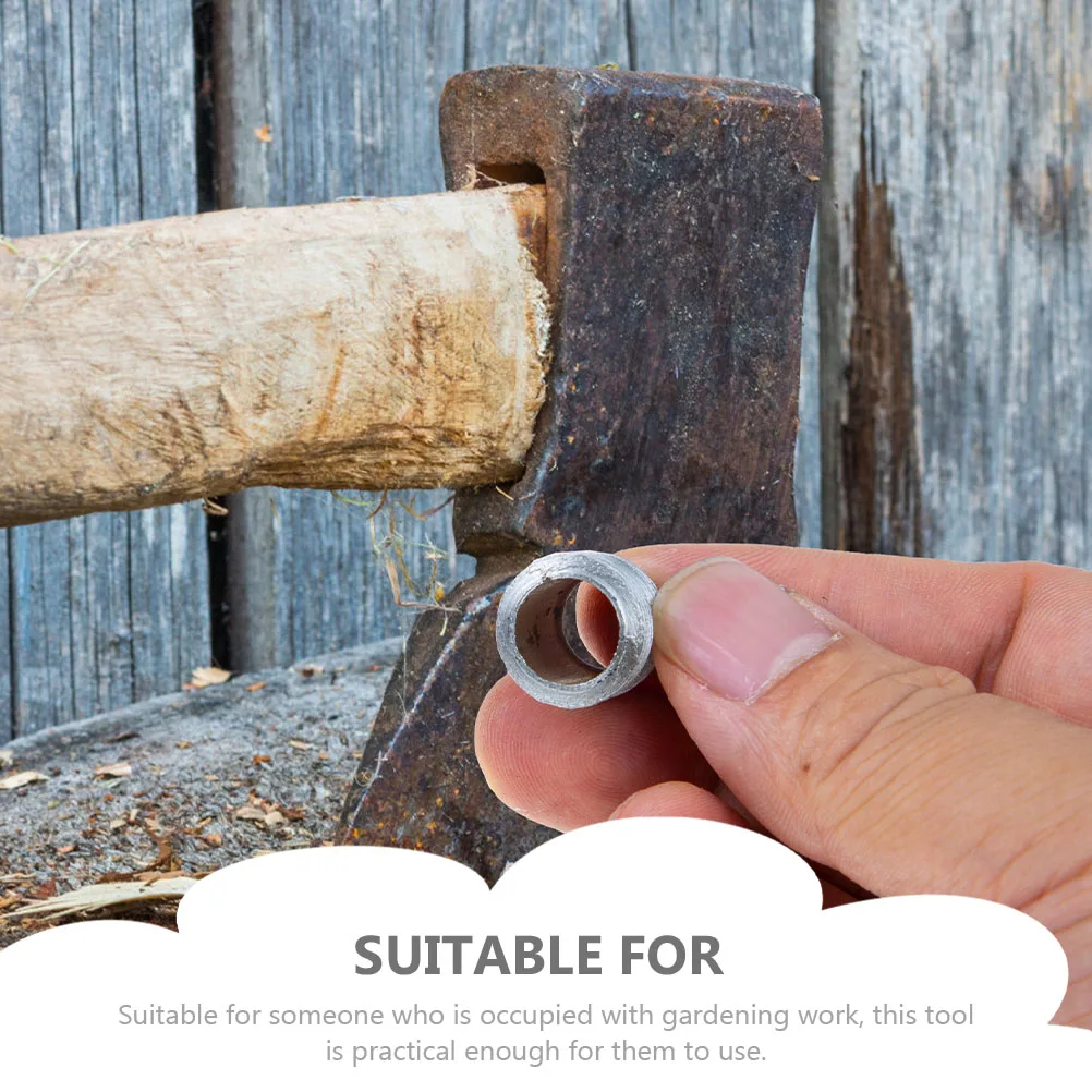 

20pcs Anti-Loosening Reinforcement Nails Round Handle Wedges For Hammer Axe Durable Iron Fixer Gardening Tool Connector Hand