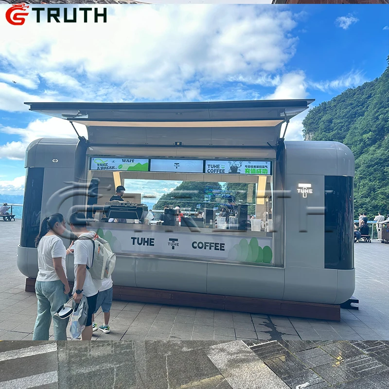 Mobile Pizza Hot Dog Hamburger Bbq Fast Food Trailer Stainless Steel Mobile Ice Cream Mobile Book Truck for Sale